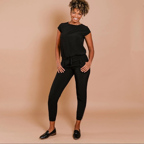 Albion Pants - ALBION Black Jumpsuit XS